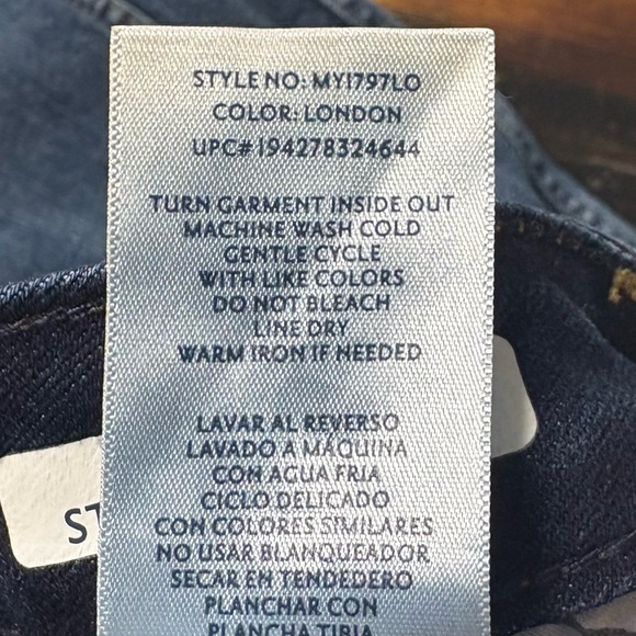 Seven7 Tower Straight Denim Crops Size 4 - Picture 7 of 8